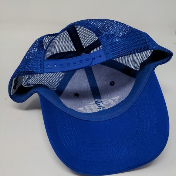 PBR Tournaments Meshback Snapback Hat Embroidered Logo Baseball Blue - Picture 7 of 9